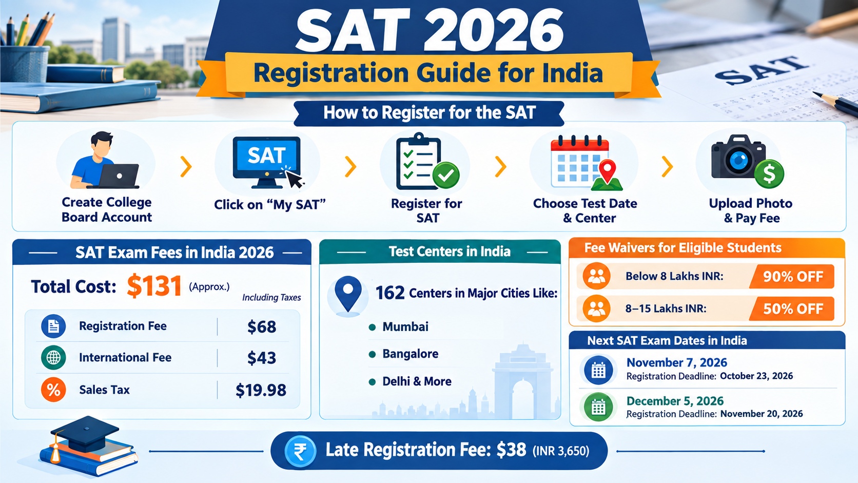 SAT registration 2026