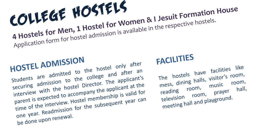 SJC Trichy Hostel