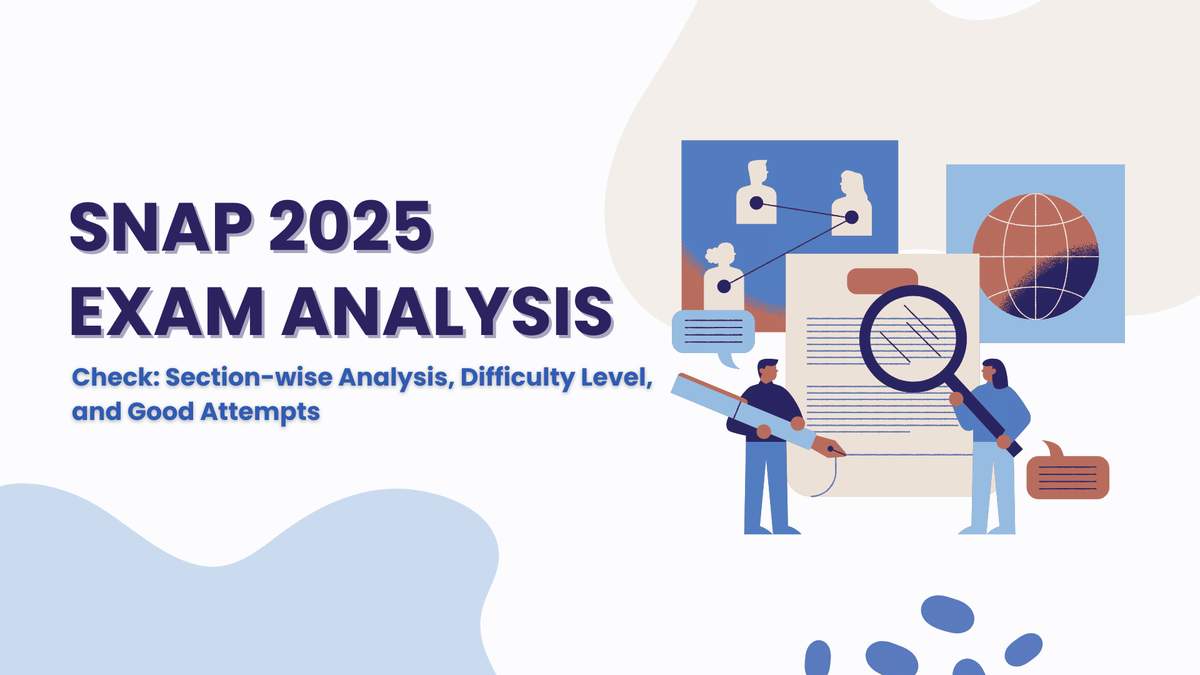 SNAP 2025 Exam Analysis