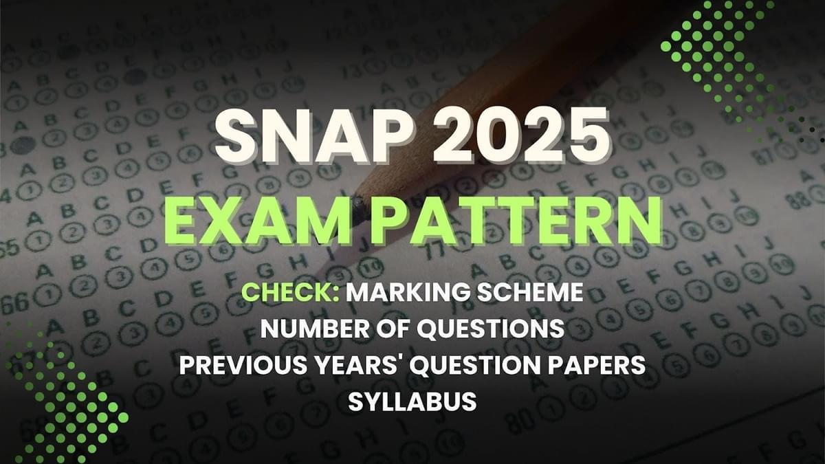 SNAP exam pattern