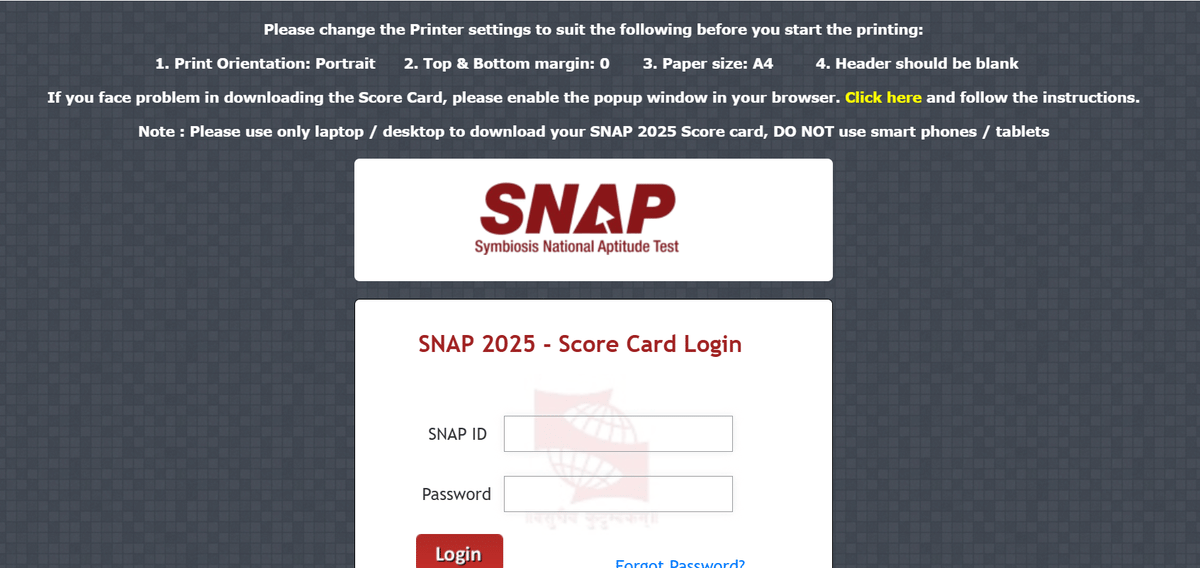 SNAP 2025 Results 