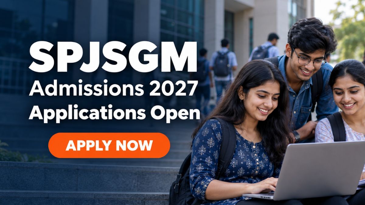 SPJSGM Admission 2027 Open; Apply Online at spjain.org