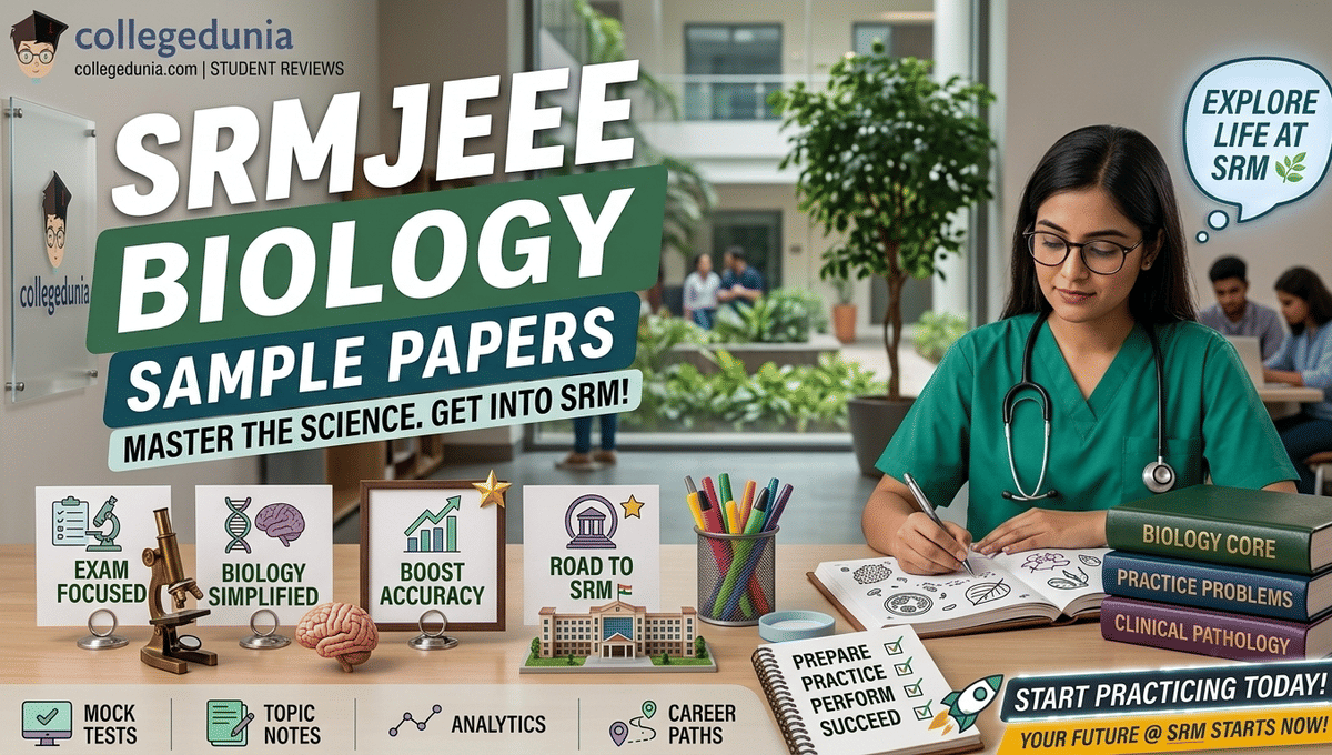 SRMJEEE Biology Sample Paper