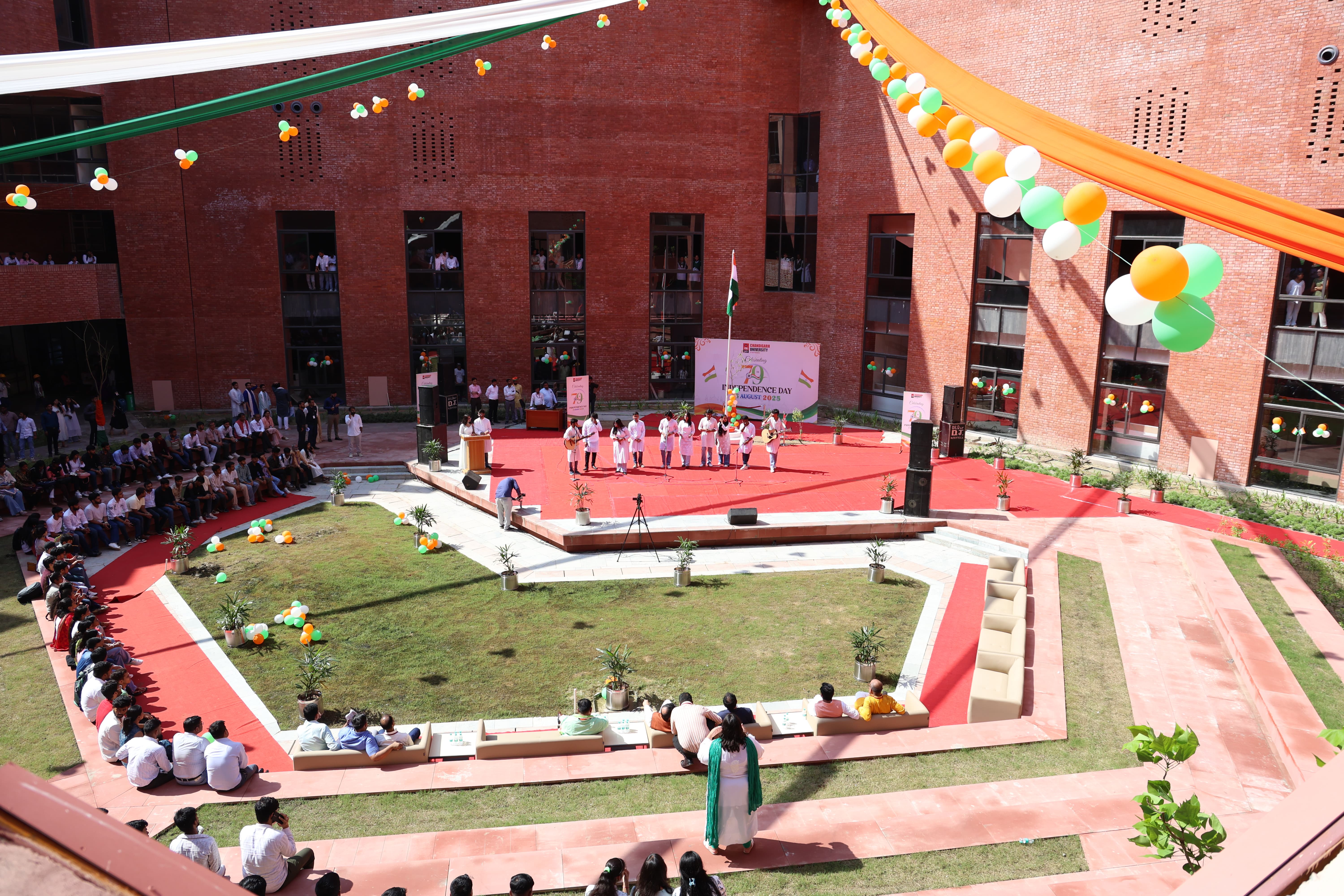 Chandigarh University Lucknow Amphitheatre