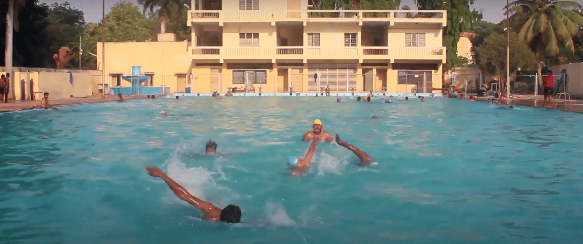 OSMANIA UNVERSTY SWIMMNG POOL