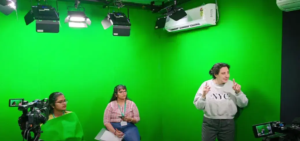 Sophia college for women media room