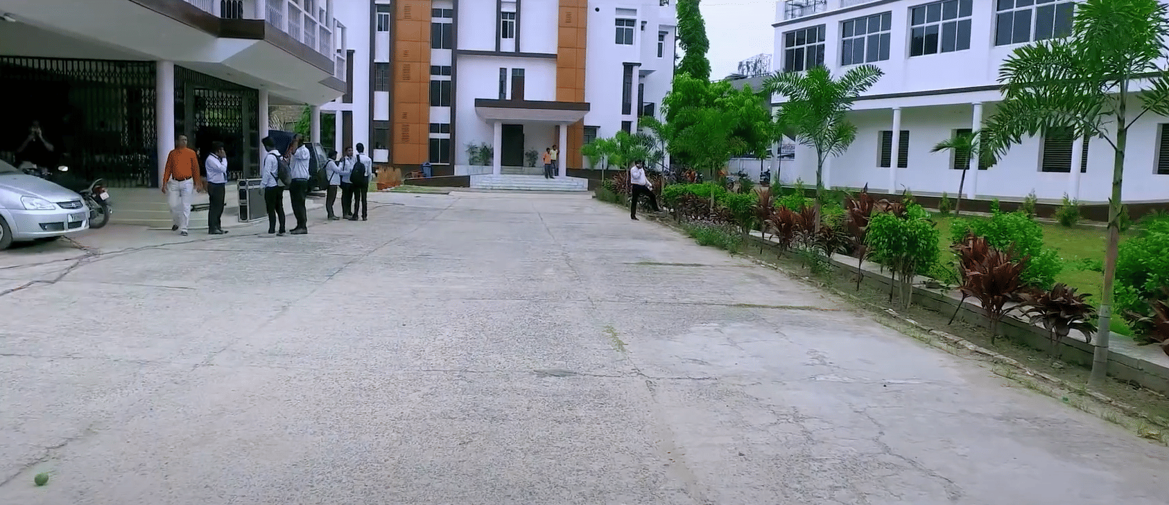 LNMCBM College Campus inside view