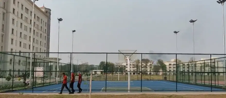 SIBM Nagpur Basketball court