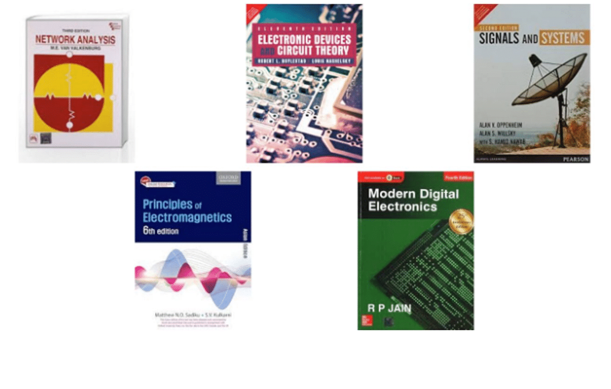 Importants books for gate ece