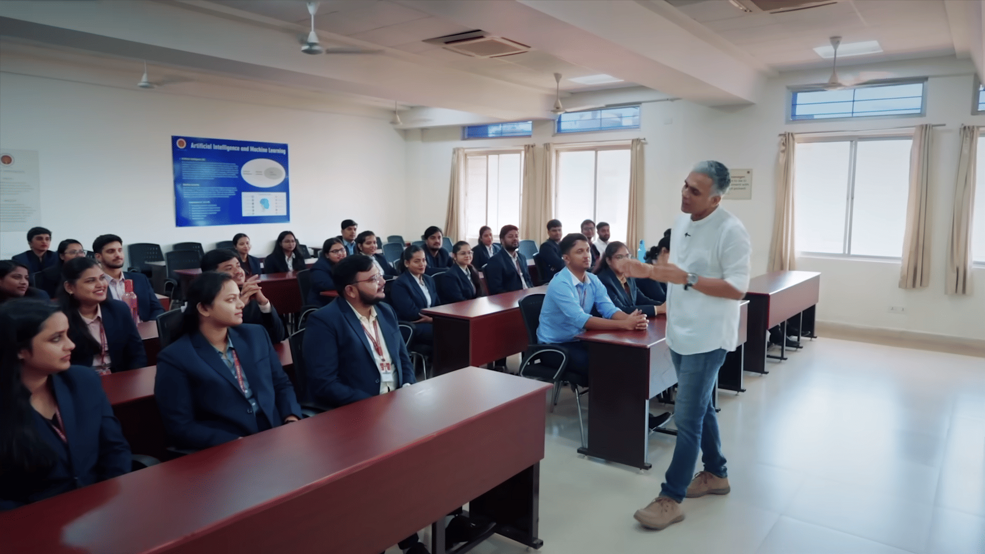 Sri Sri University Classroom