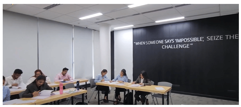 KK Modi University Classrooms