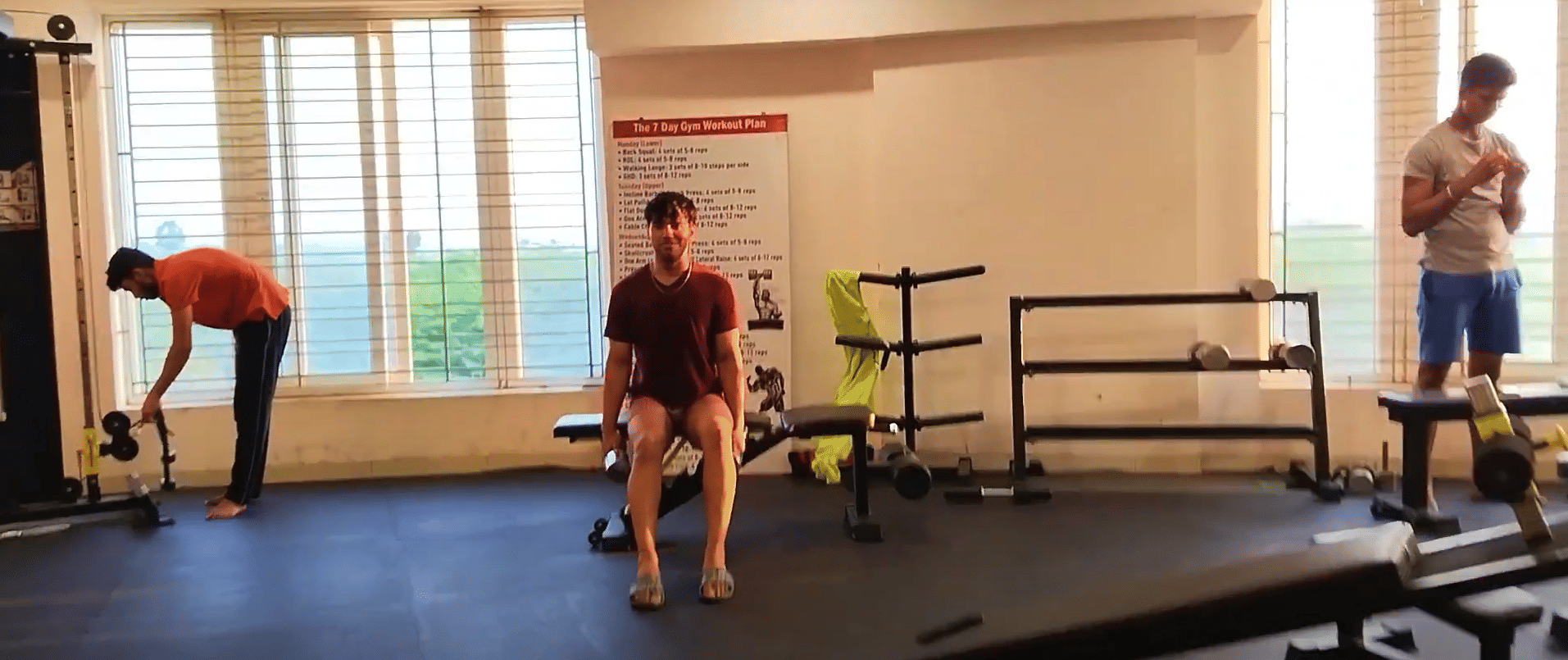 SRMIST Trichy Gym Facilities