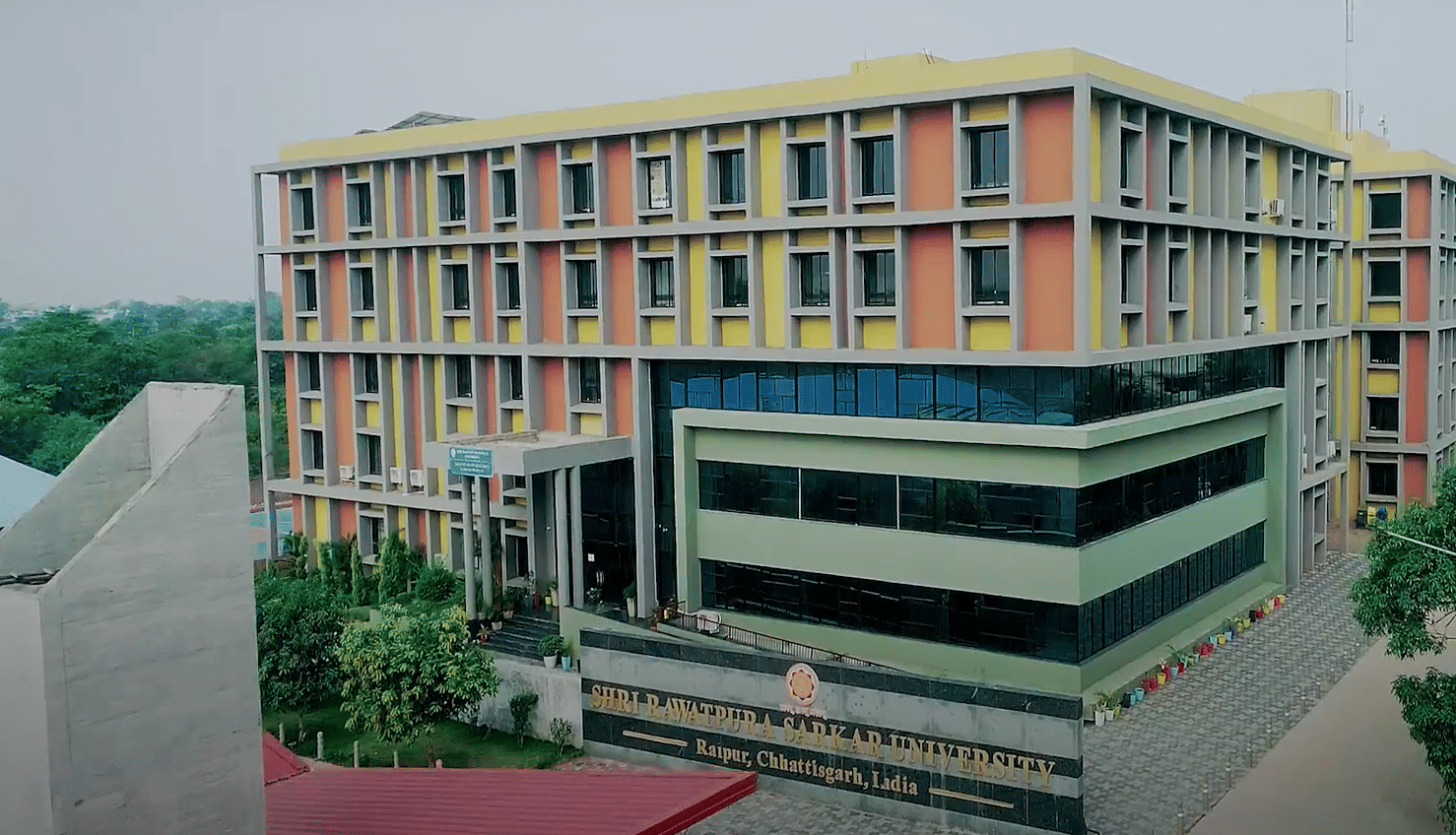 SRU Raipur Academic Block