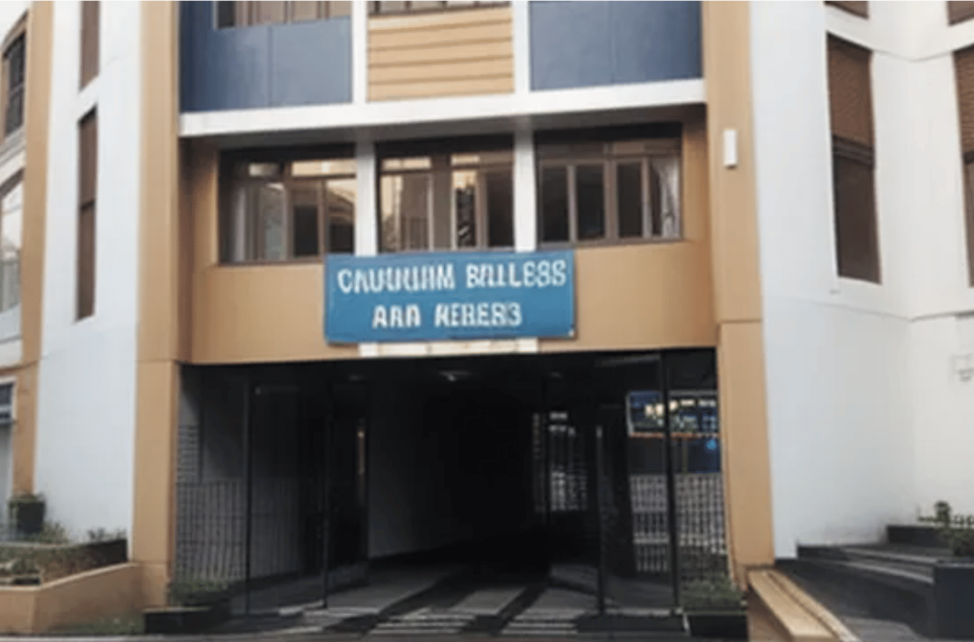 Meenakshi College Main gate