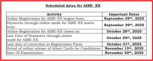AIBE 20 Registration 2025 Begins