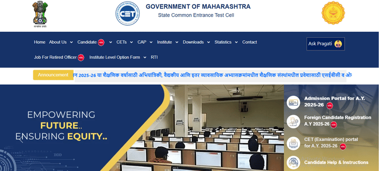 MH Nursing CET Drops Nursing Percentile