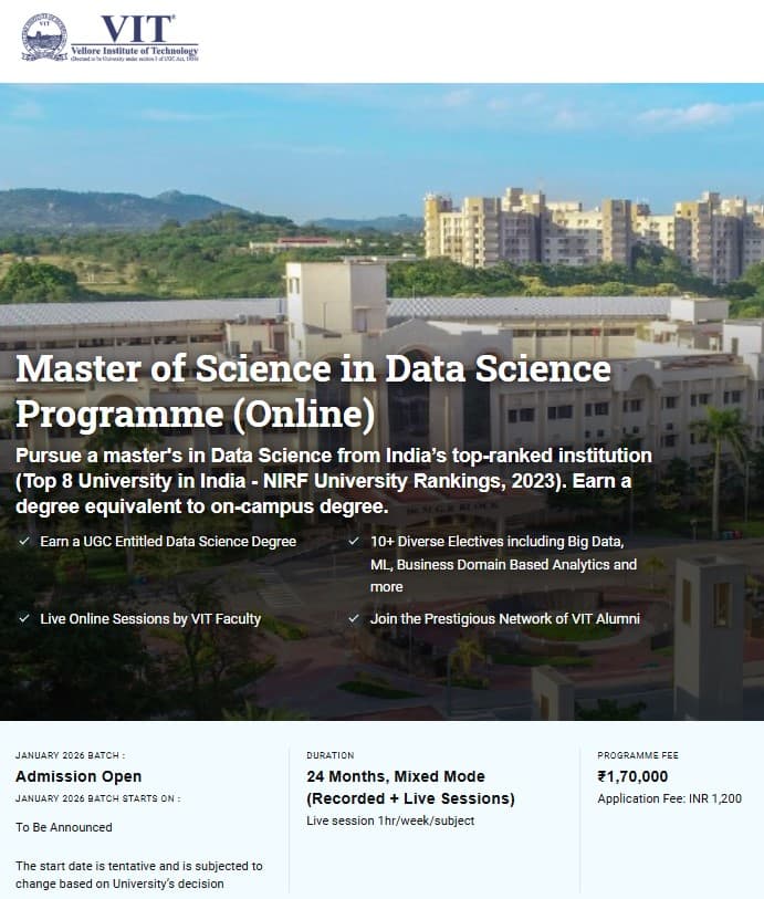 Fee structure 2025 (As per website)-