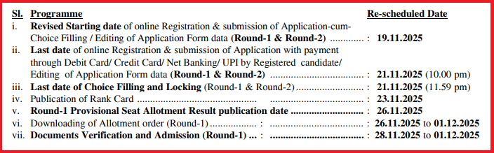 Rescheduled Dates for Bihar NEET PG 2025 Counselling
