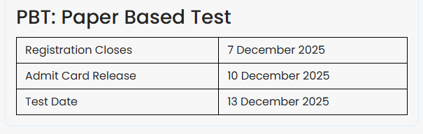 MAT PBT Admit Card 2025 Released for December Session