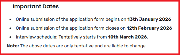 IIT Jodhpur MBA Admission 2026 Dates