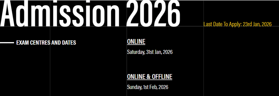 IIAD Delhi Admission 2026 Round 2 Dates