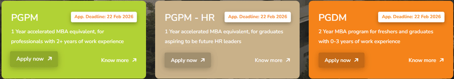 SOIL Institute of Management Admission 2026 Dates