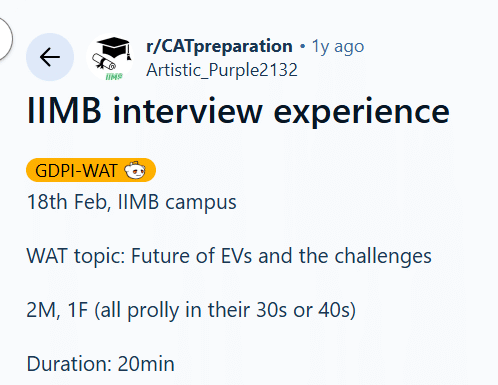 User Experience on Reddit