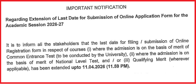  IPU CET 2026 Registration Deadline Extended Notice