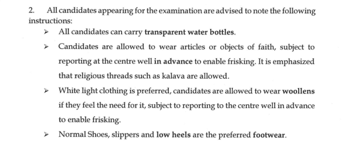 Dress code 
