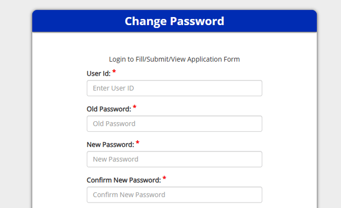 BITSAT 2026 Password Change 