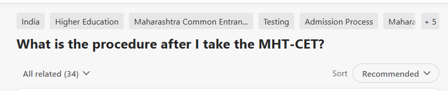 MHT CET 2026 Result Quora Discussion