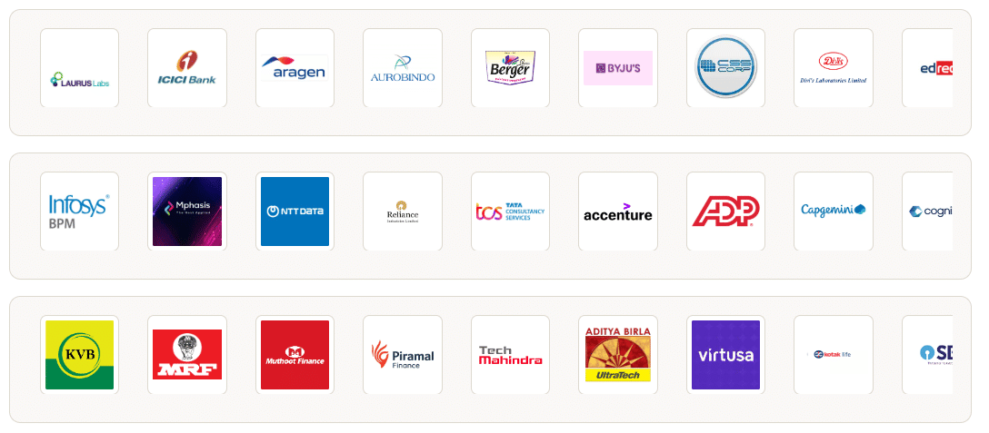 PB Siddhartha College of Arts & Science Placement HighlightsTOP RECRUITERS