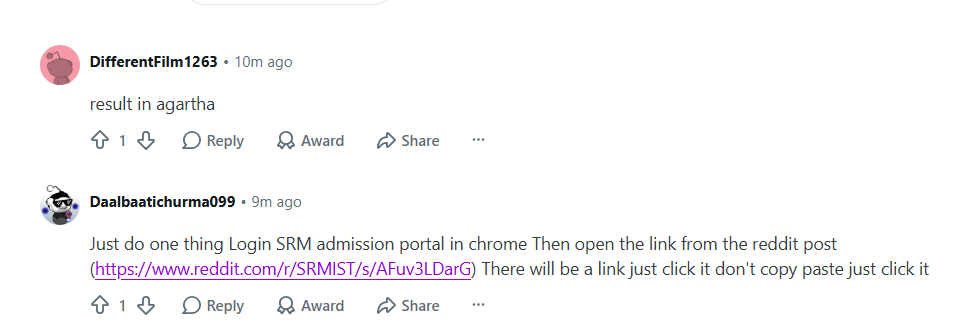 How to Check SRMJEEE 2026 Phase 2 Result Reddit