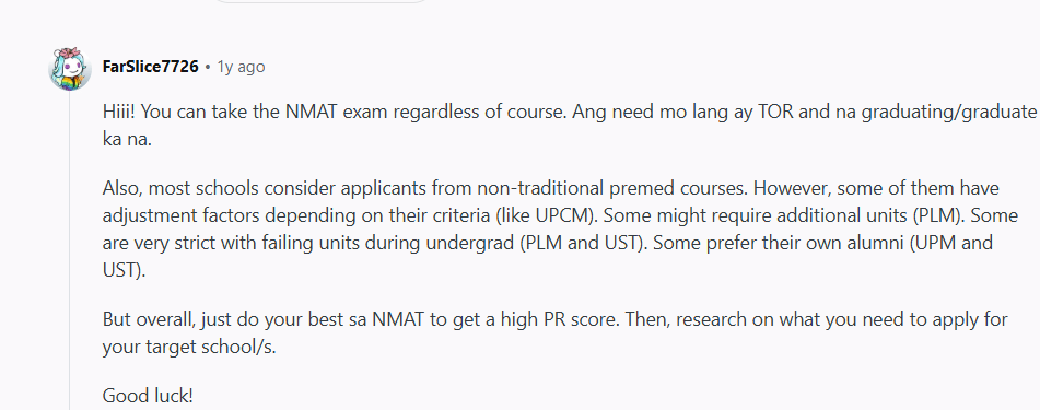 NMAT Eligibility Criteria reddit