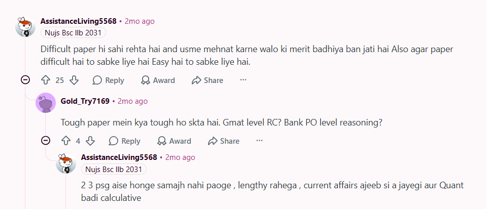 CLAT 2027 Reddit