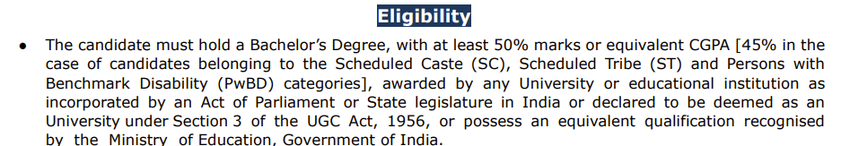 Minimum Percentage Required for CAT 2026