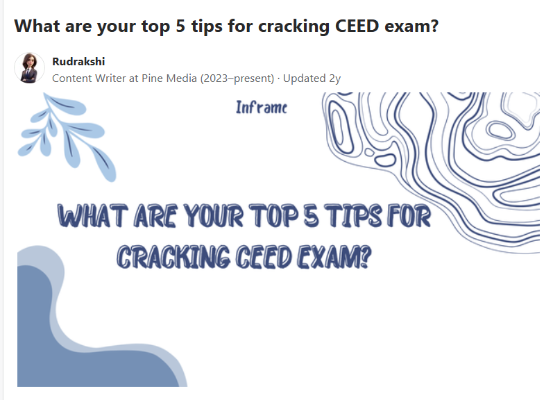 CEED Preparation Tips 2027