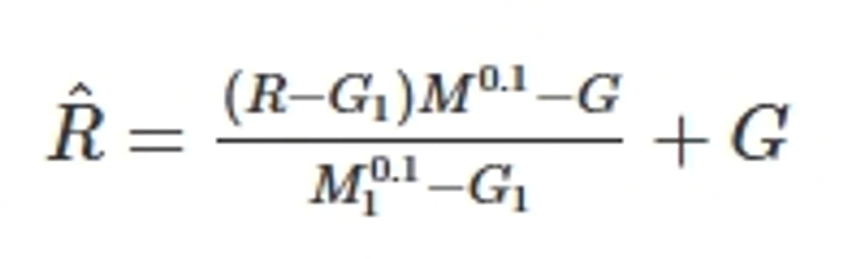 Official Technical Formula