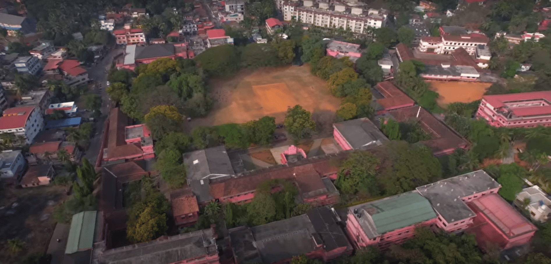 Poornaprajana College Entire Campus View