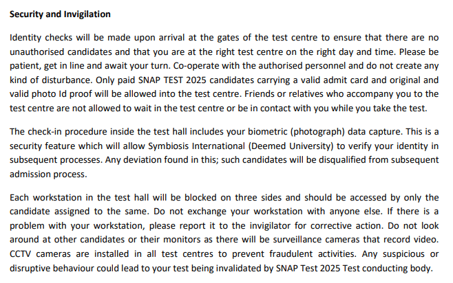 Security Check* Procedure: