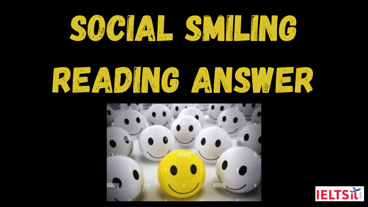 Social Smiling Reading Answer