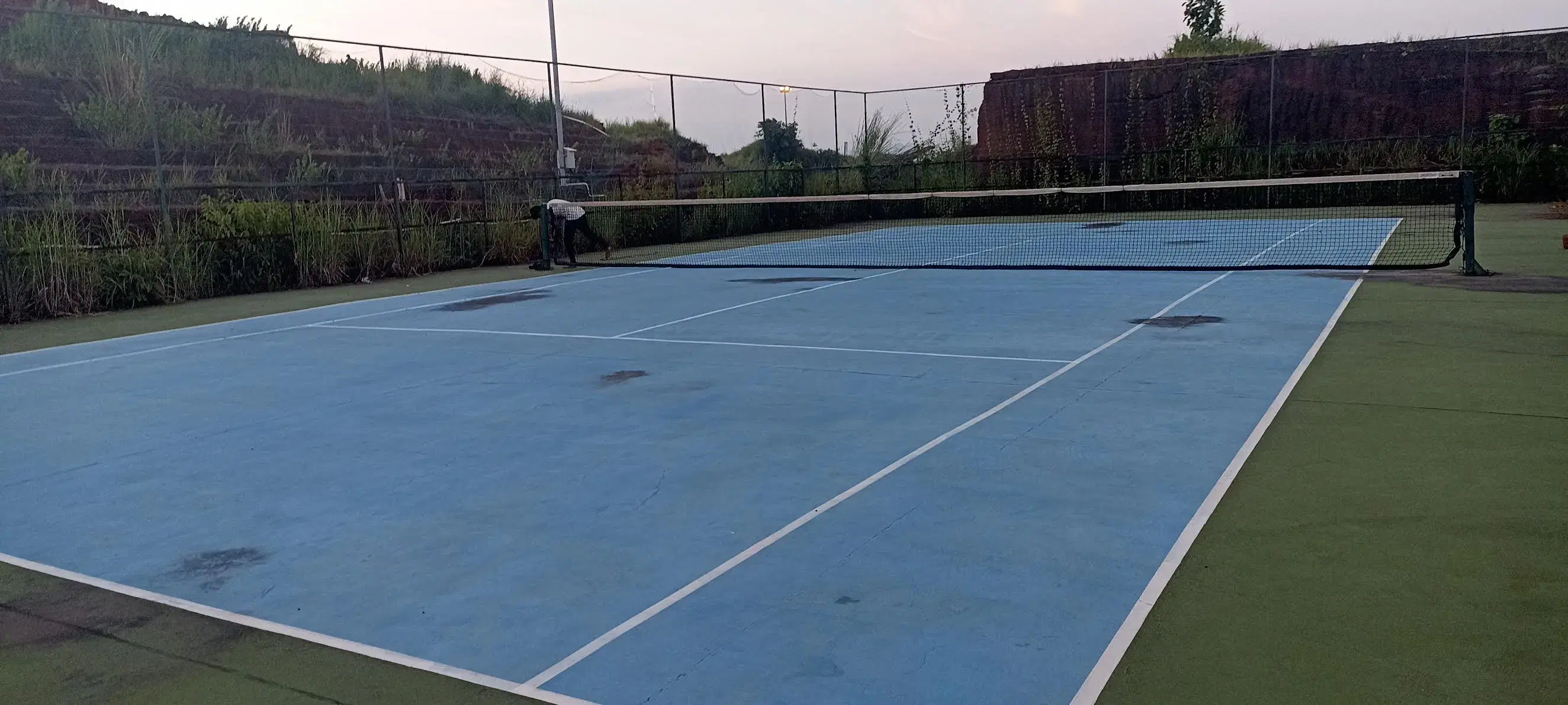 Sri Sri University Tennis Court