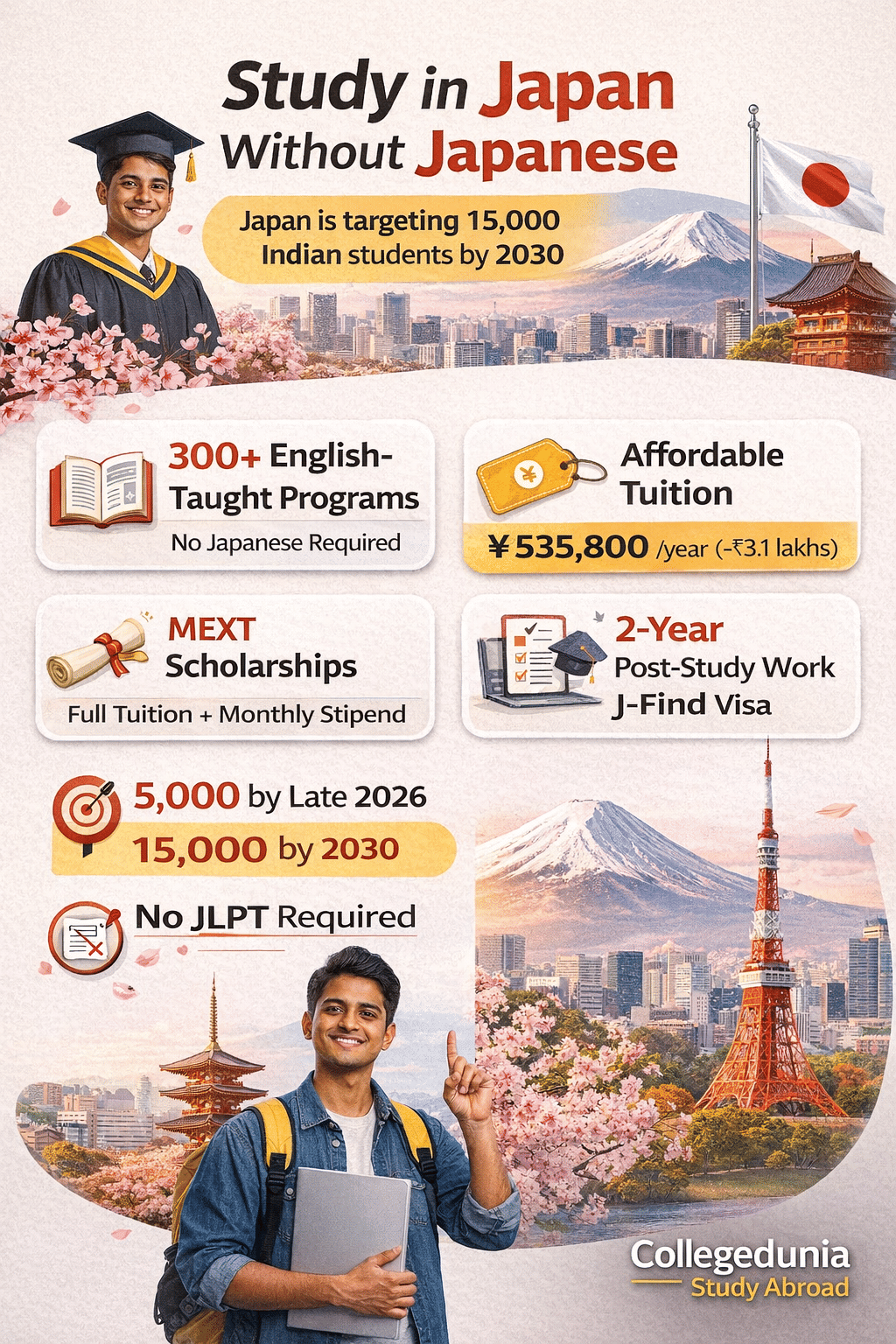 Study English Taught Courses in Japan