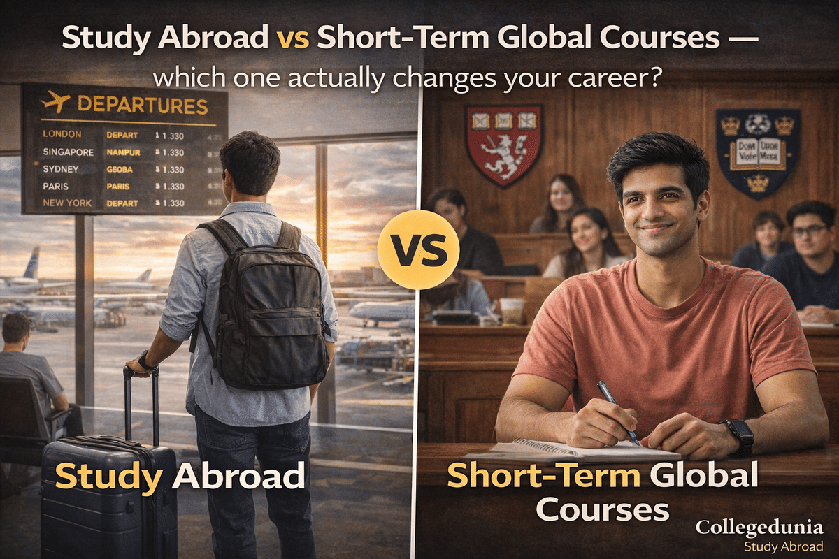 Study abroad vs global courses