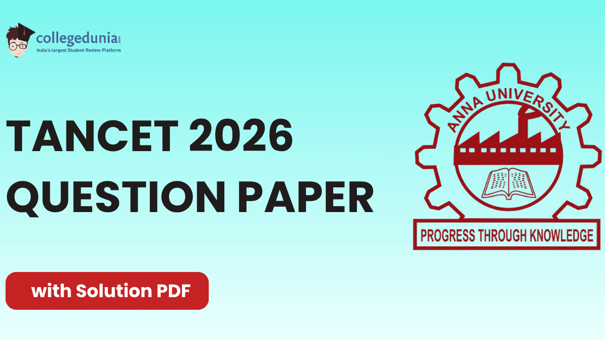 TANCET 2026 Question Paper