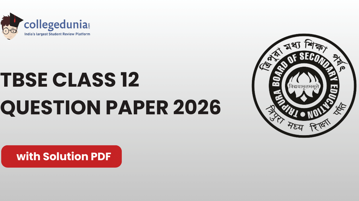 TBSE Class 12 Question Paper 2026