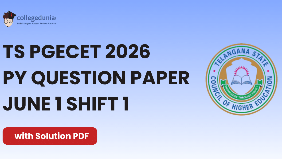 TS PGECET 2026 Pharmacy Question Paper