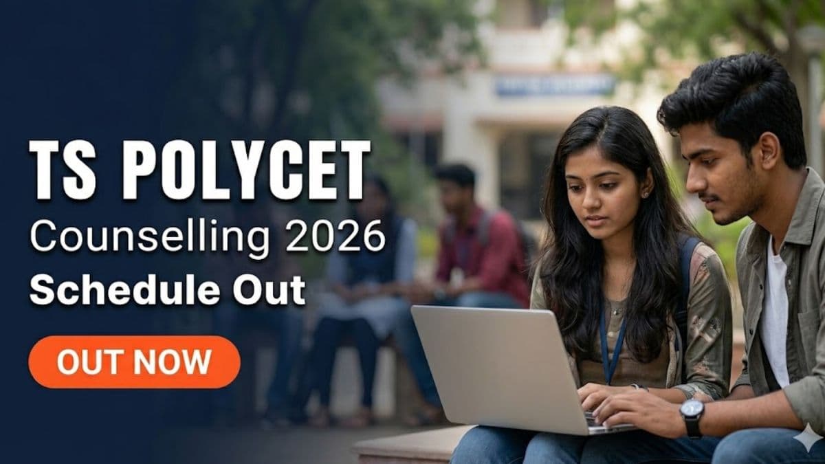TS POLYCET 2026 Counselling Schedule Out; 1 Phase Registration from May 27