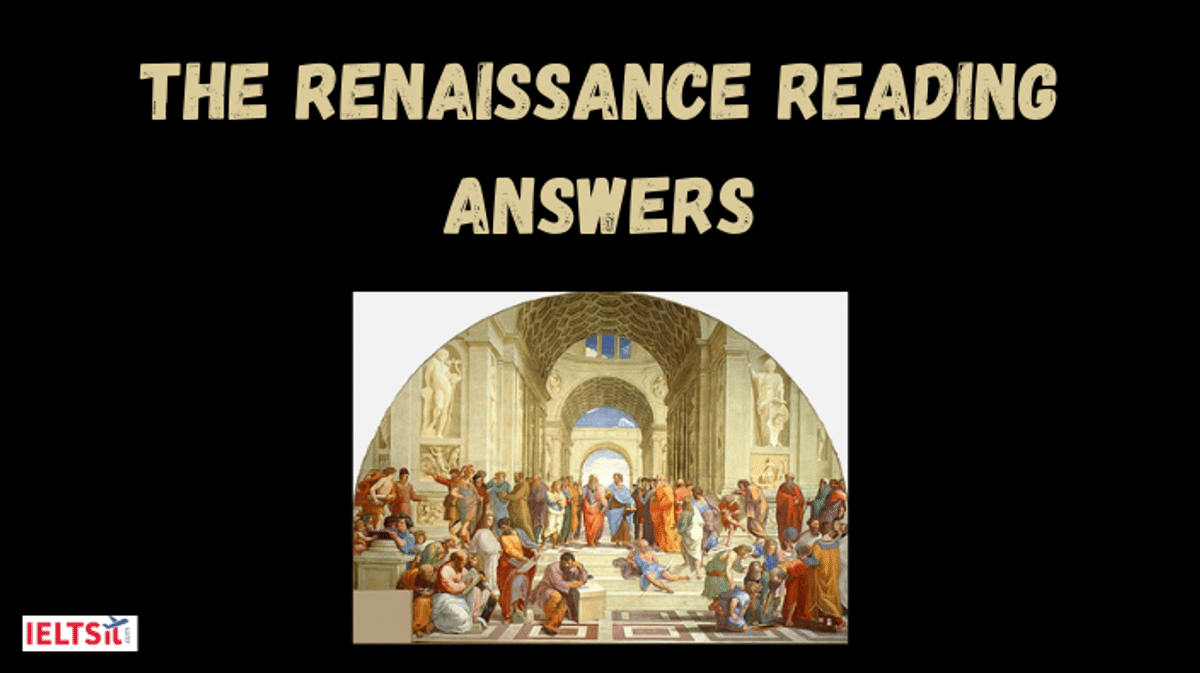 The Renaissance Reading Answers