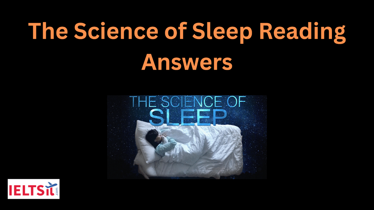 The Science of Sleep Reading Answers